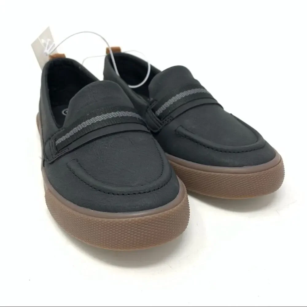 Cat & Jack Boys Loafers Gray Size‎ 13 Liam Charcoal NWT